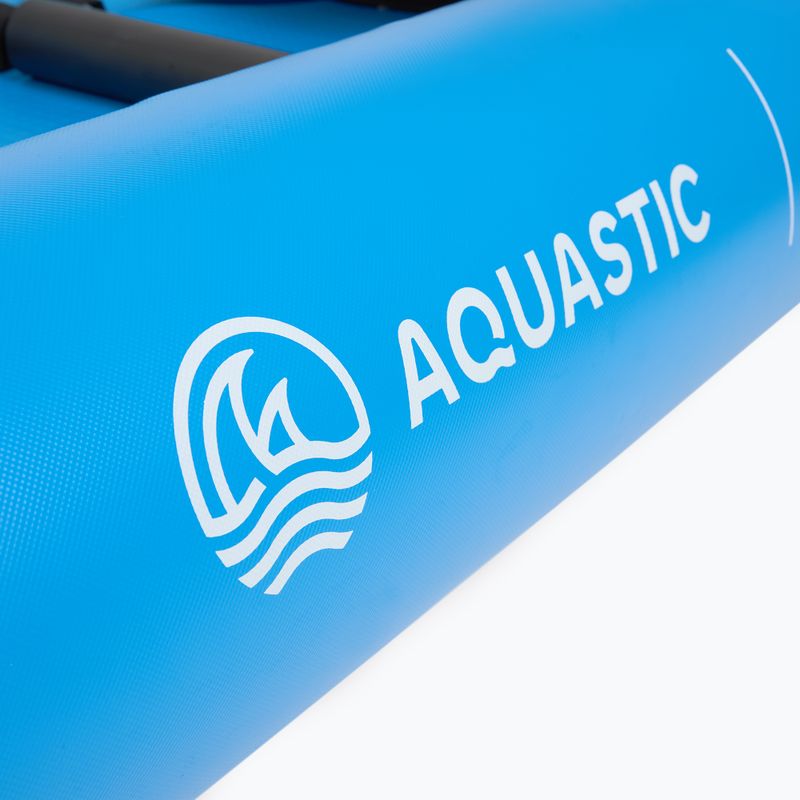 Байдарка надувна тримісна AQUASTIC Cortez 15'7" hybrid blue 8
