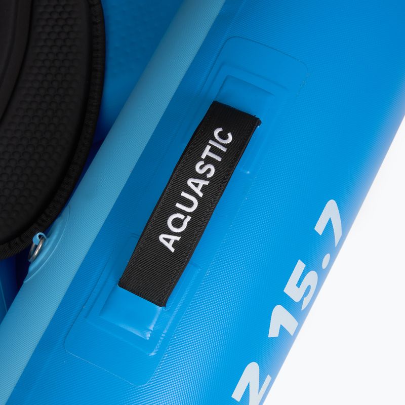 Байдарка надувна тримісна AQUASTIC Cortez 15'7" hybrid blue 9