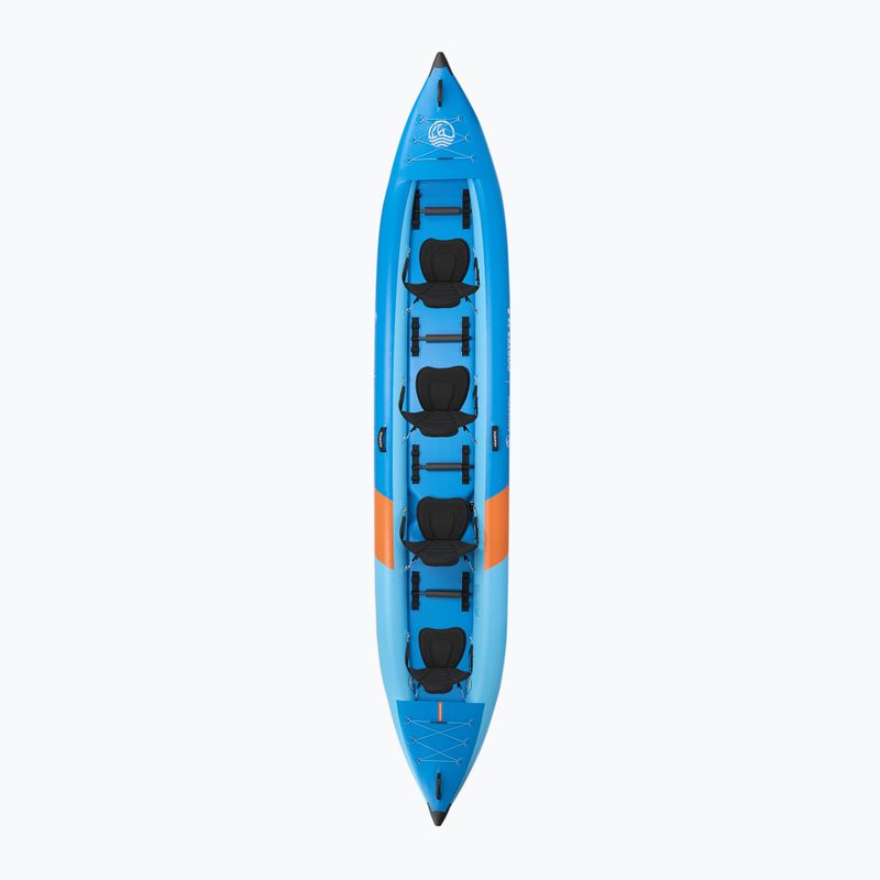 Надувний каяк 4-osobowy AQUASTIC Cortez 16'9" hybrid blue 3