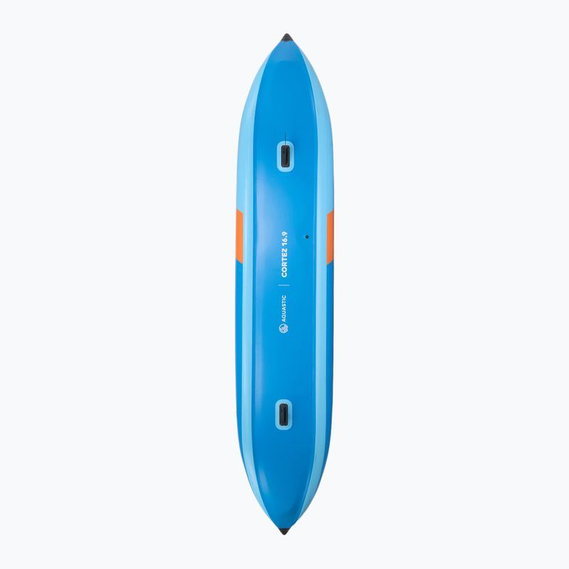 Надувний каяк 4-osobowy AQUASTIC Cortez 16'9" hybrid blue 5