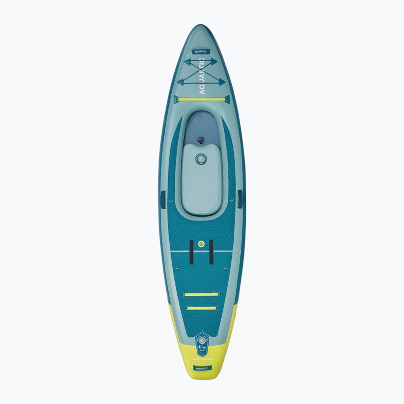 Байдарка SUP гібридний AQUASTIC Raglan 11'2" green 3