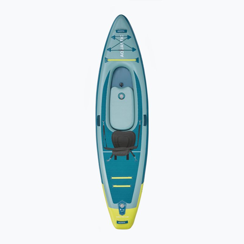Байдарка SUP гібридний AQUASTIC Raglan 11'2" green 5