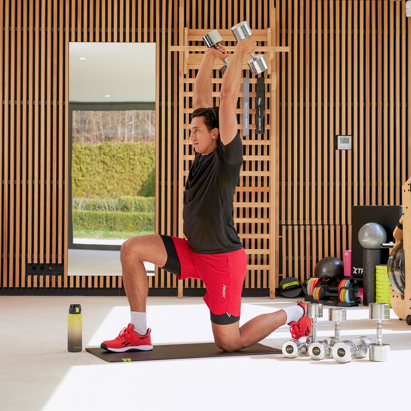 Гантелі хромовані XTREXO 2x9 кг срібний 8