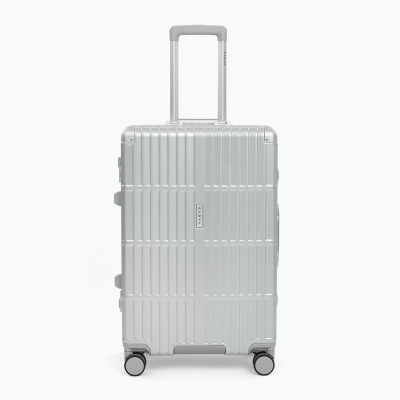 Валіза дорожня середня Kadva Tigre 64l Silver