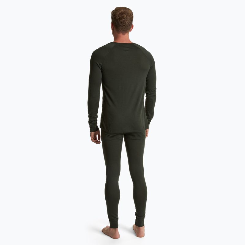 Комплект білизни термічної чоловічий WOOLCANO Merino 100% SET0540 зелений 2