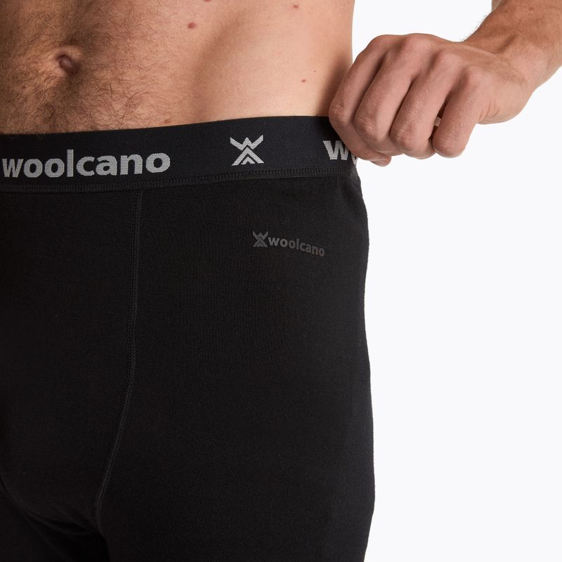 Штани термоактивні чоловічі WOOLCANO 100% Merion PANT0539 чорний 5
