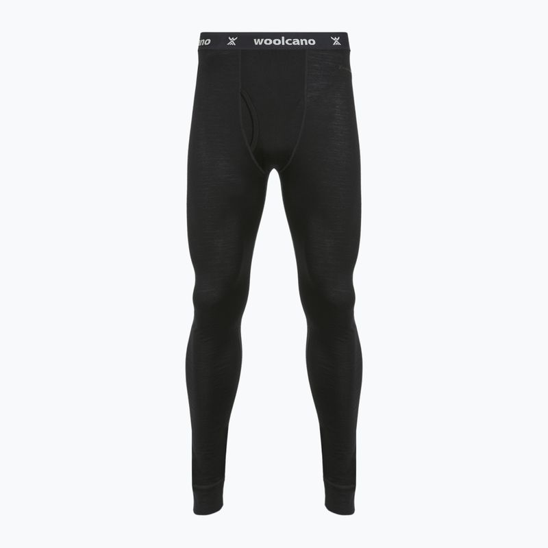 Штани термоактивні чоловічі WOOLCANO 100% Merion PANT0539 чорний 6