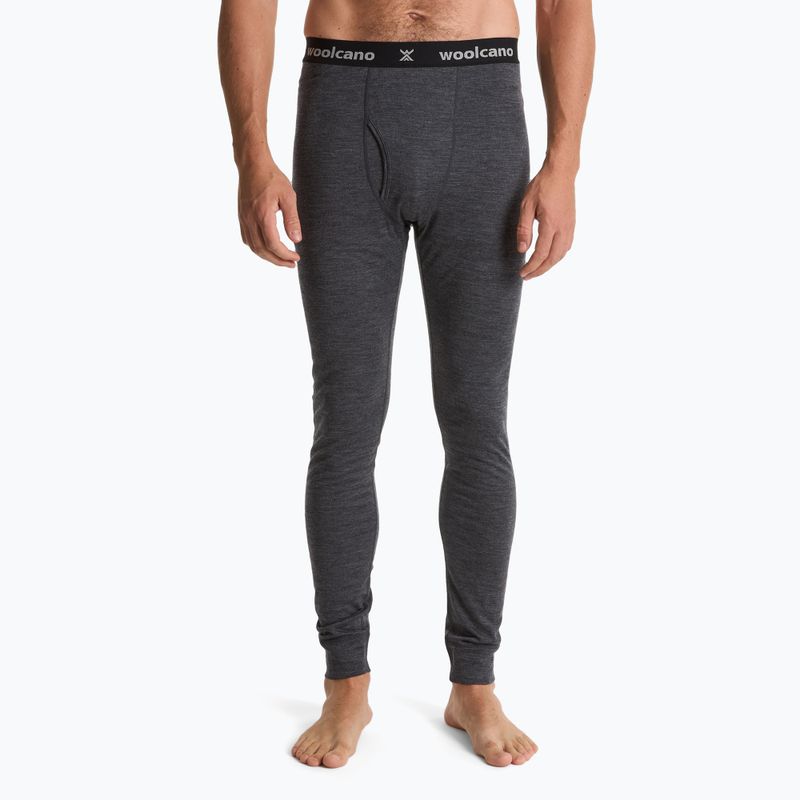 Штани термоактивні чоловічі WOOLCANO 100% Merion PANT0539 сірий