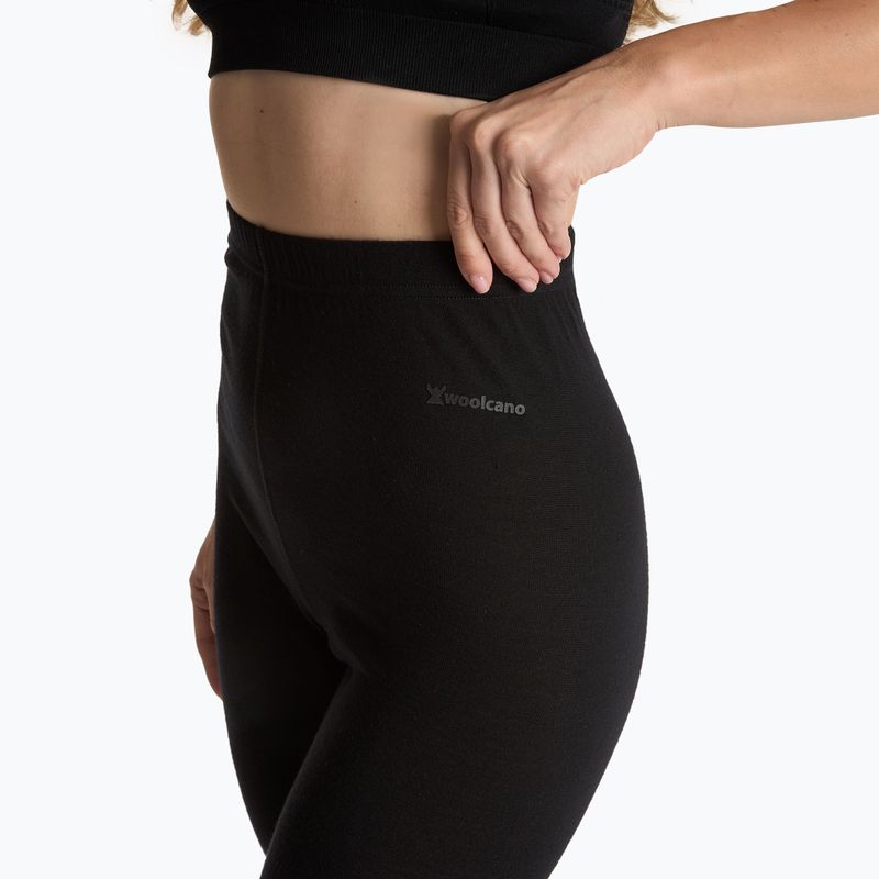 Штани термоактивні жіночі WOOLCANO 100% Merino PANT0542 чорний 5