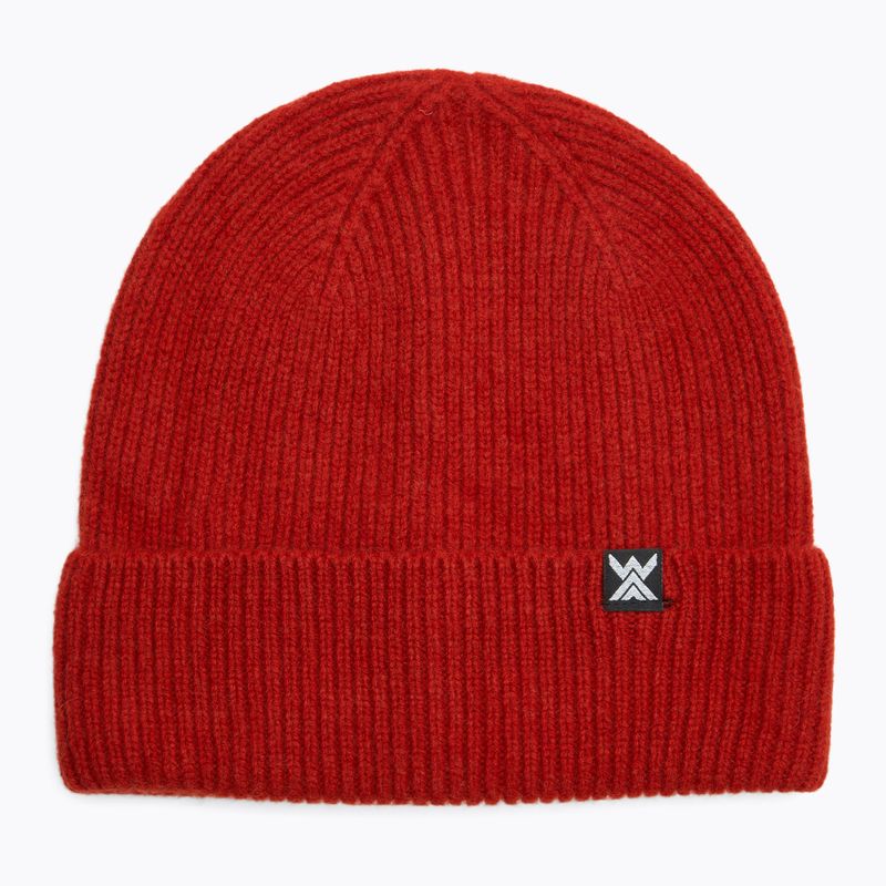 Шапка WOOLCANO MERINO 100% HAT0440 бордовий