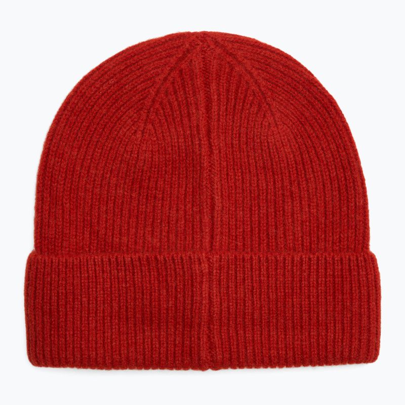Шапка WOOLCANO MERINO 100% HAT0440 бордовий 2