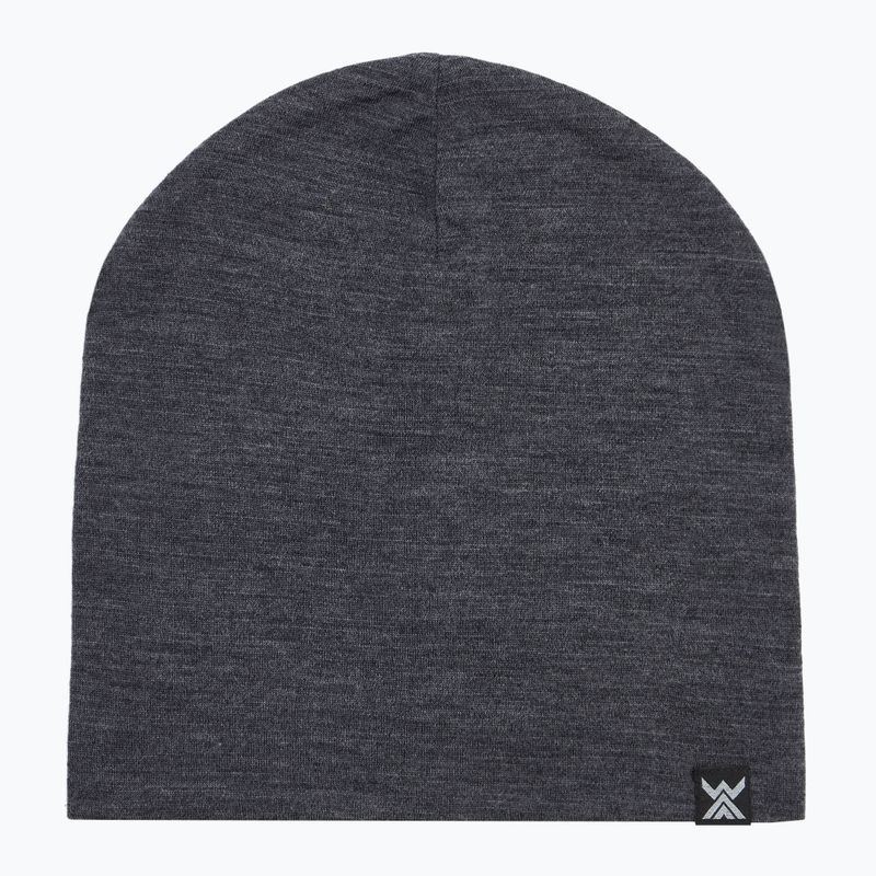 Шапка WOOLCANO MERINO 100% HAT0441 сірий 2