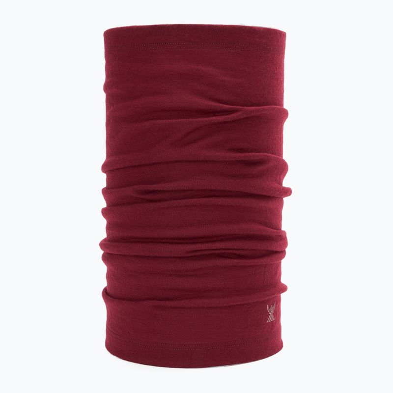Снуд WOOLCANO Merino 100% SPT24-33 бордовий 2