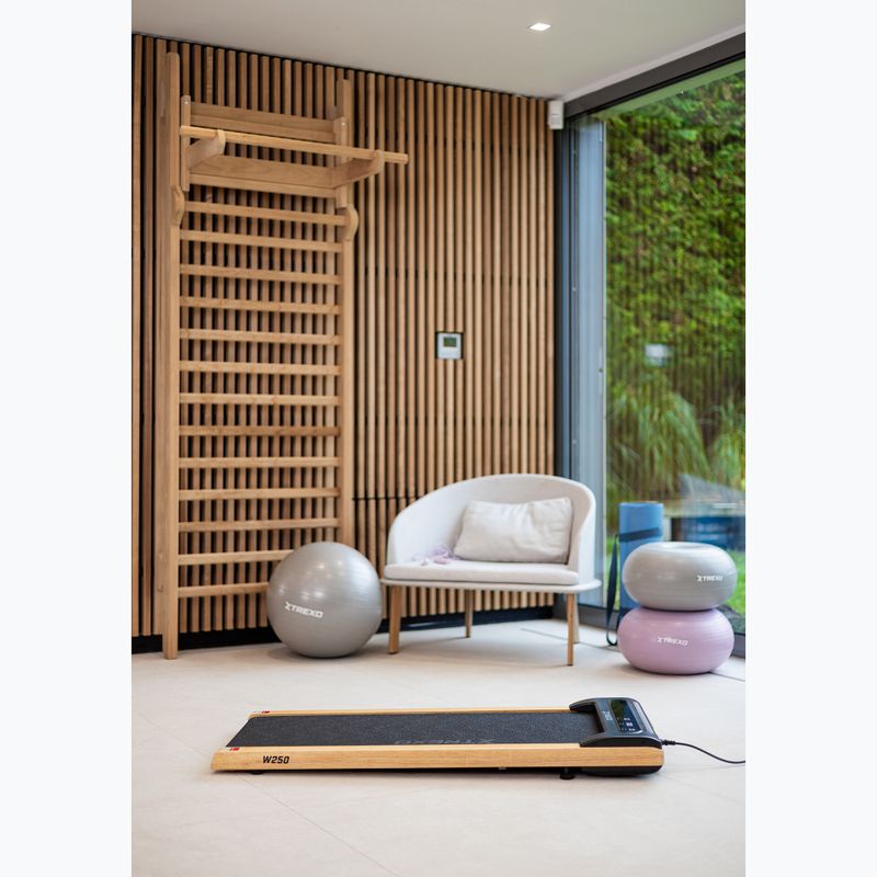 Бігова доріжна електрична XTREXO TXO-W250 чорний/коричневий 9