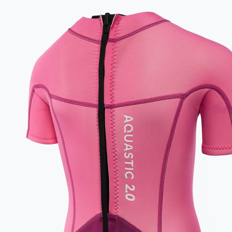 Гідрокостюм дитячий AQUASTIC Wavey Jrg 2 мм рожевий 5
