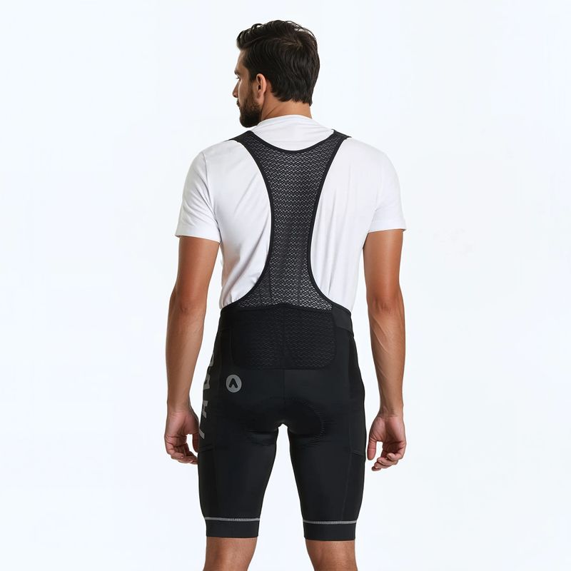 Чоловічі шорти ATTABO Kirun Pro Bib Shorts Cargo чорні 3