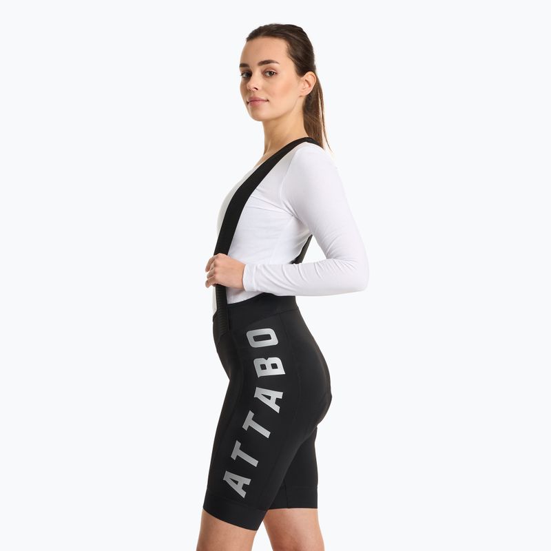 Жіночі шорти нагрудник ATTABO Kirun WMNS чорні 3