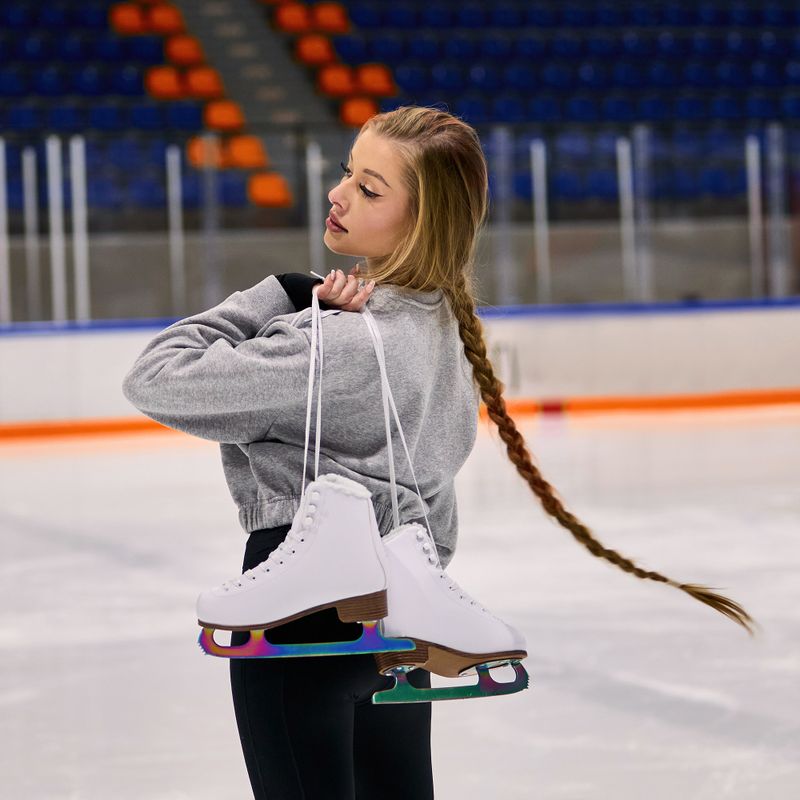 Жіночі фігурні ковзани ATTABO Lily білі 4