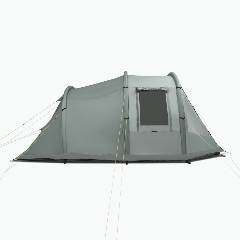 Надувна кемпінгова палатка на 4 особи KADVA AIRcamp 4.4 зелена 5
