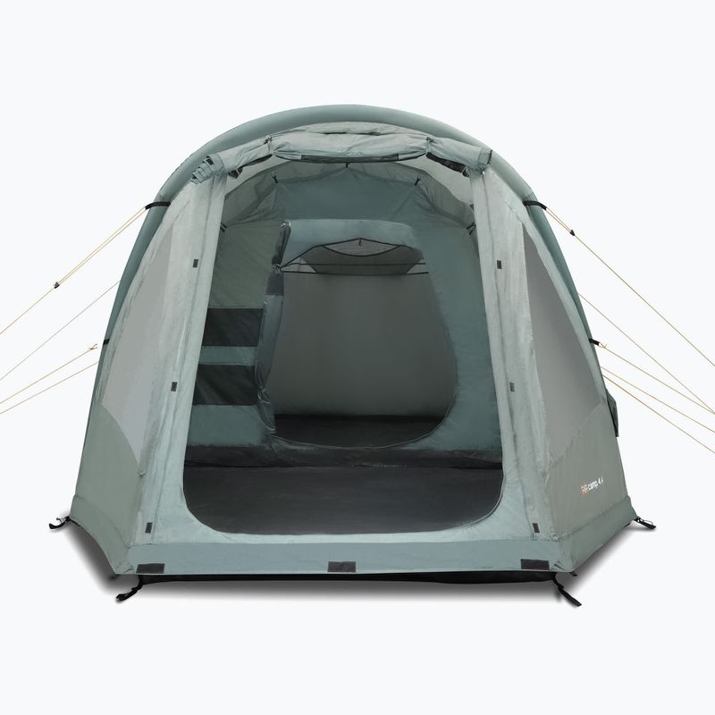 Надувна кемпінгова палатка на 4 особи KADVA AIRcamp 4.4 зелена 10