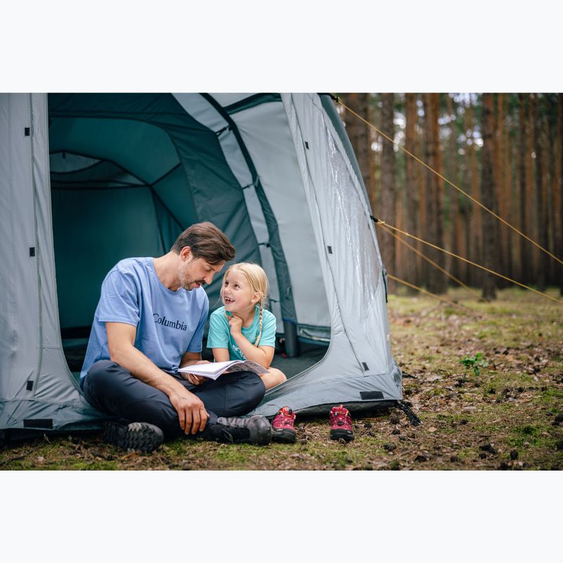 Надувна кемпінгова палатка на 4 особи KADVA AIRcamp 4.4 зелена 25