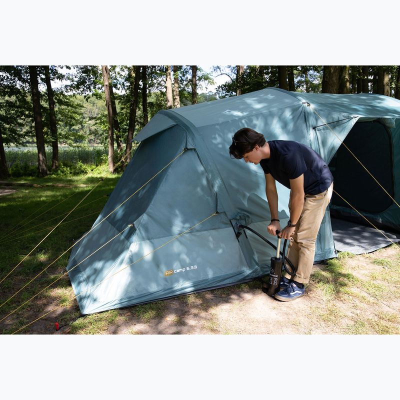 Надувна кемпінгова палатка на 6 осіб KADVA AIRcamp 6.33 зелена 26