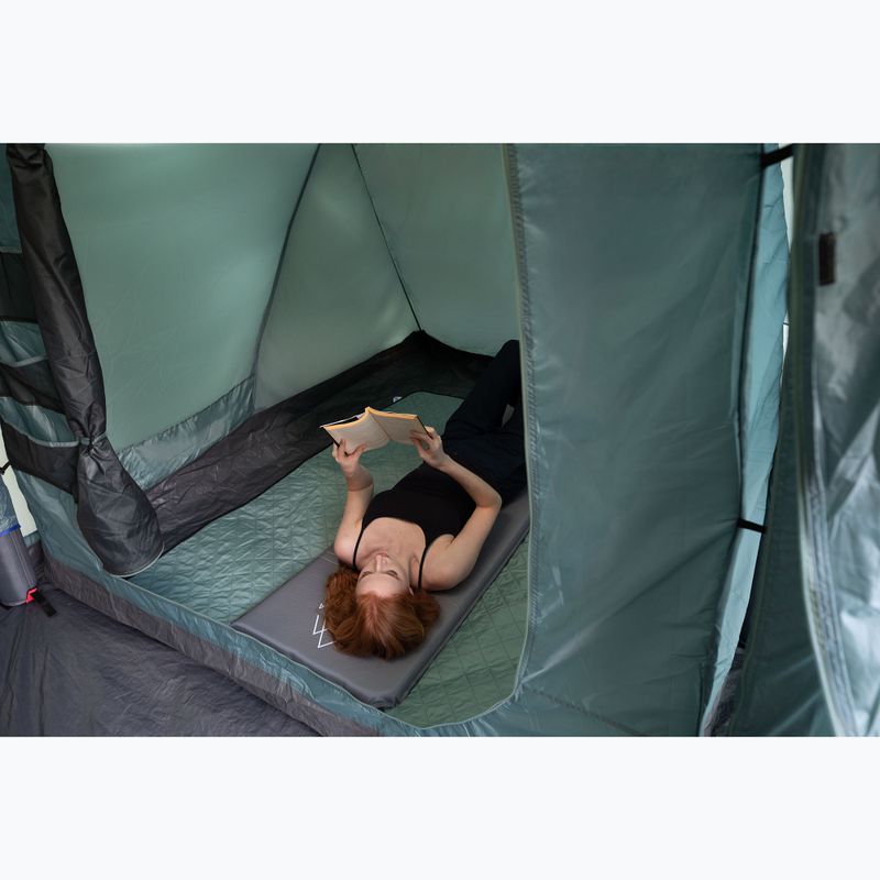 Надувна кемпінгова палатка на 6 осіб KADVA AIRcamp 6.33 зелена 27