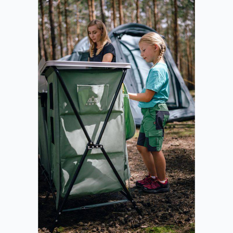 Туристична шафа KADVA CAMPshelf 13 зелений 5
