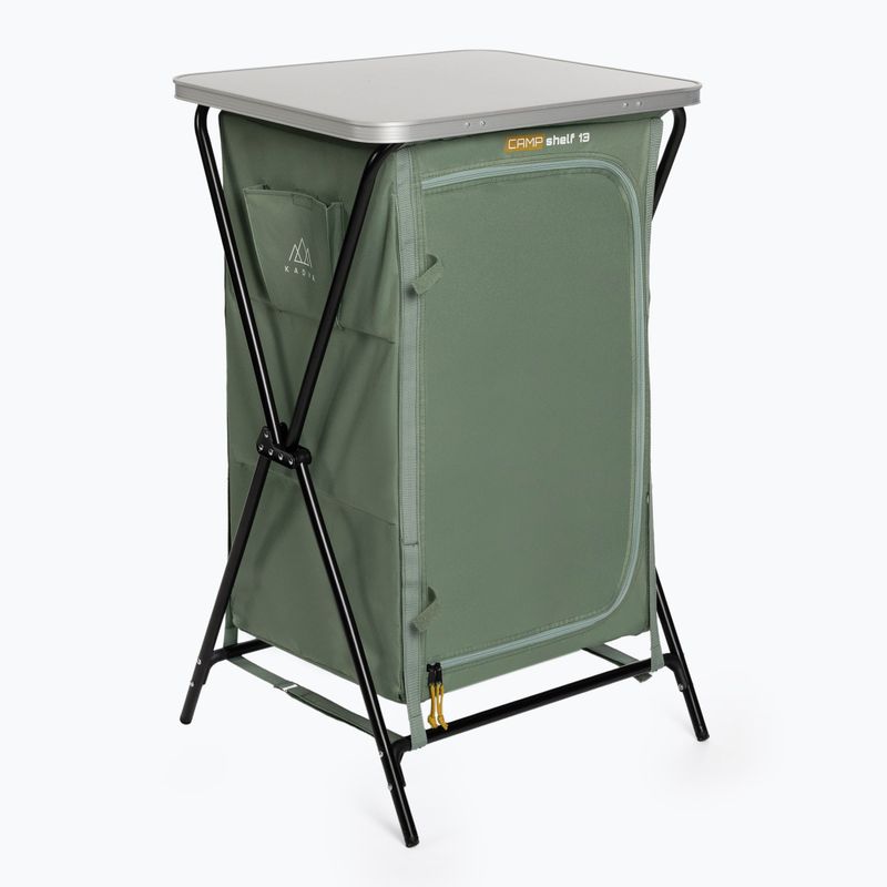 Туристична шафа KADVA CAMPshelf 13 зелений
