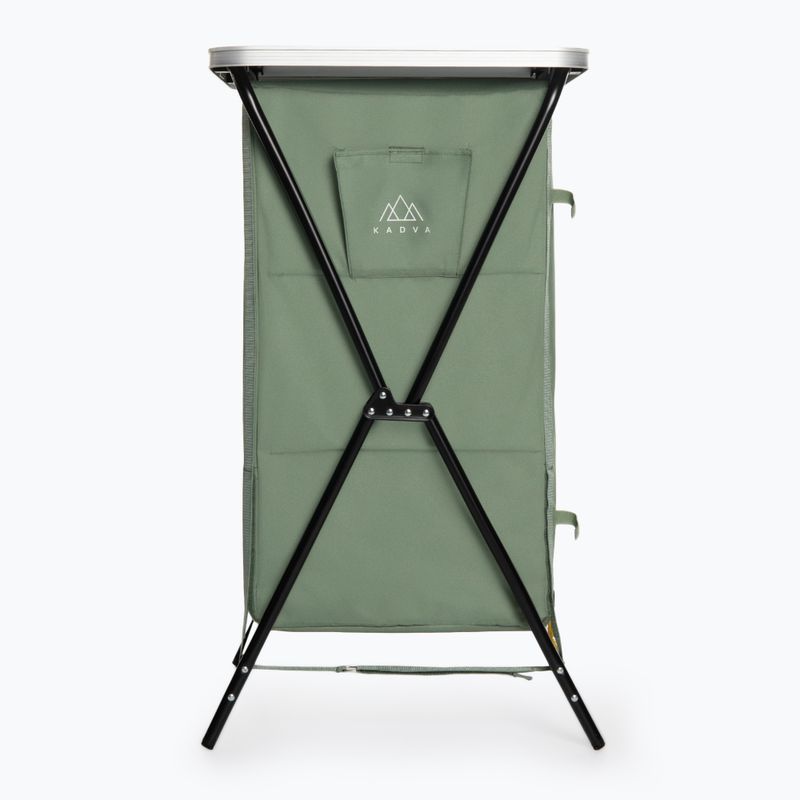 Туристична шафа KADVA CAMPshelf 13 зелений 3