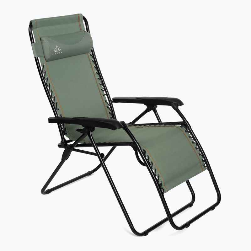 Туристичний стілець / лежак KADVA CAMPchair 2.0 зелений