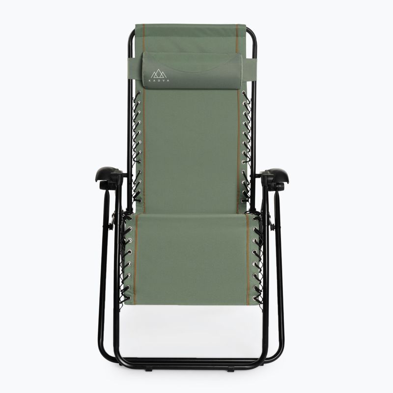 Туристичний стілець / лежак KADVA CAMPchair 2.0 зелений 3