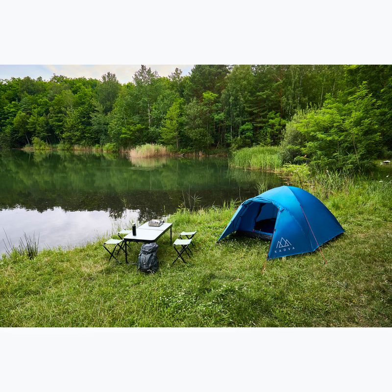3-місний кемпінговий намет KADVA CAMPdome 3 синій 3