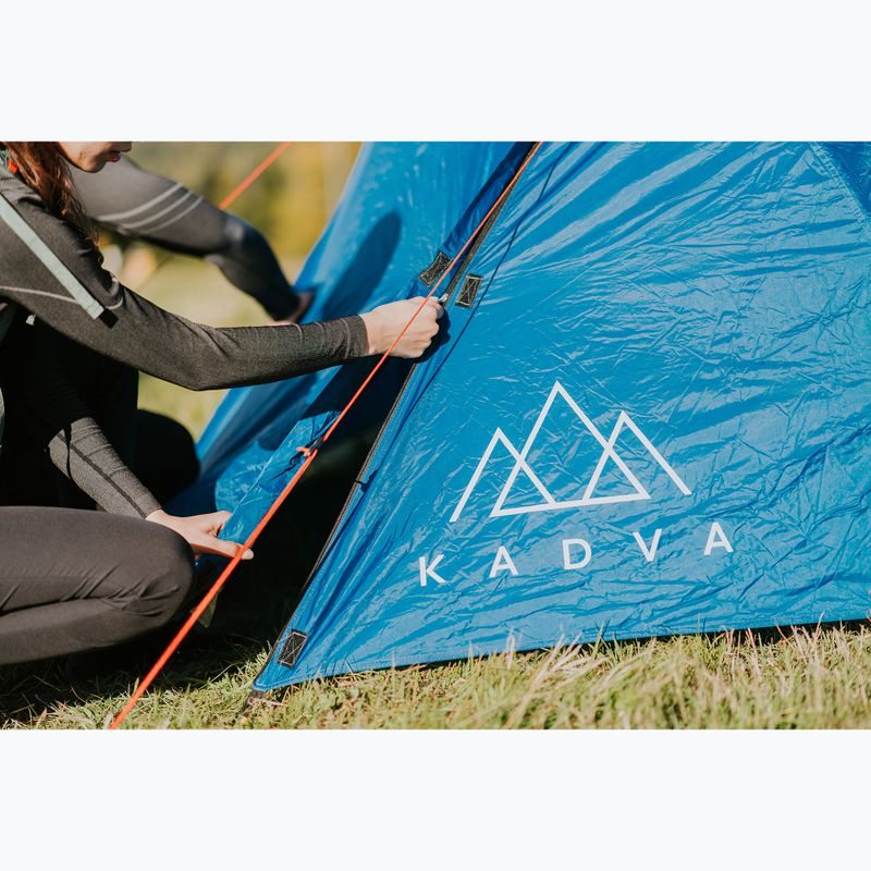 3-місний кемпінговий намет KADVA CAMPdome 3 синій 22