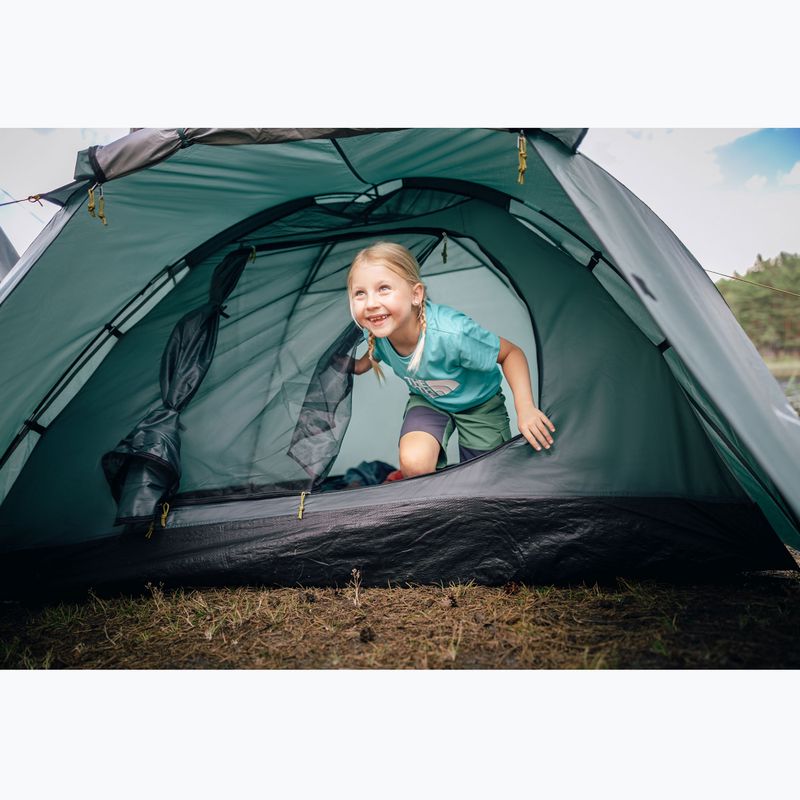 3-місний кемпінговий намет KADVA CAMPdome 3 зелений 4