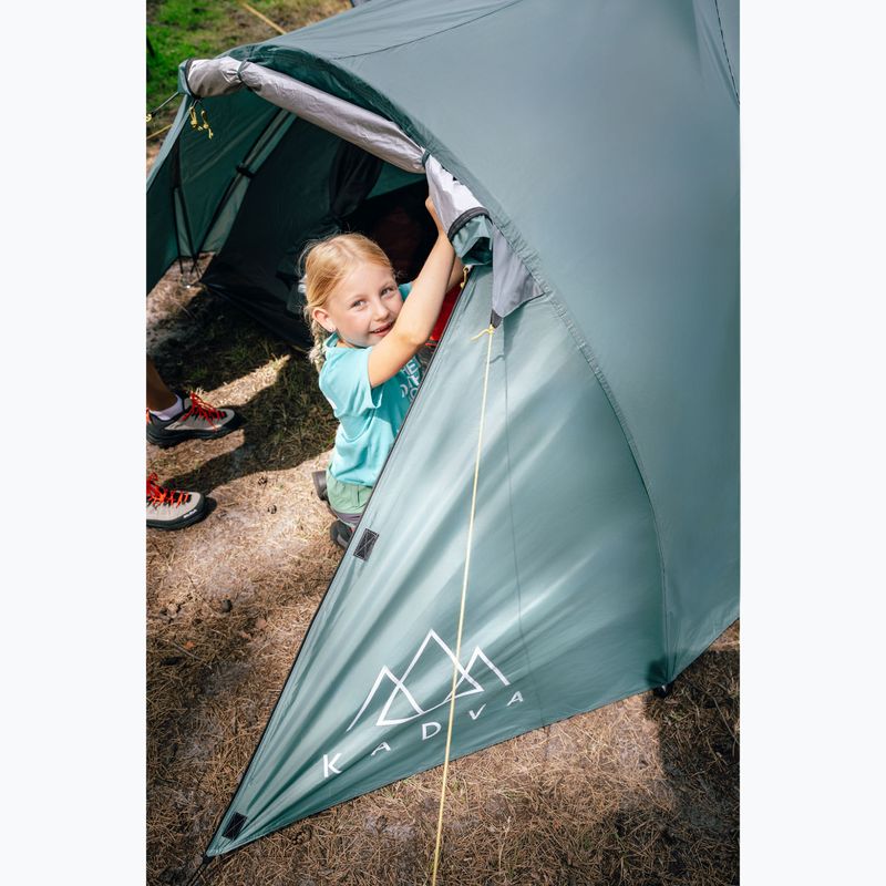 3-місний кемпінговий намет KADVA CAMPdome 3 зелений 12