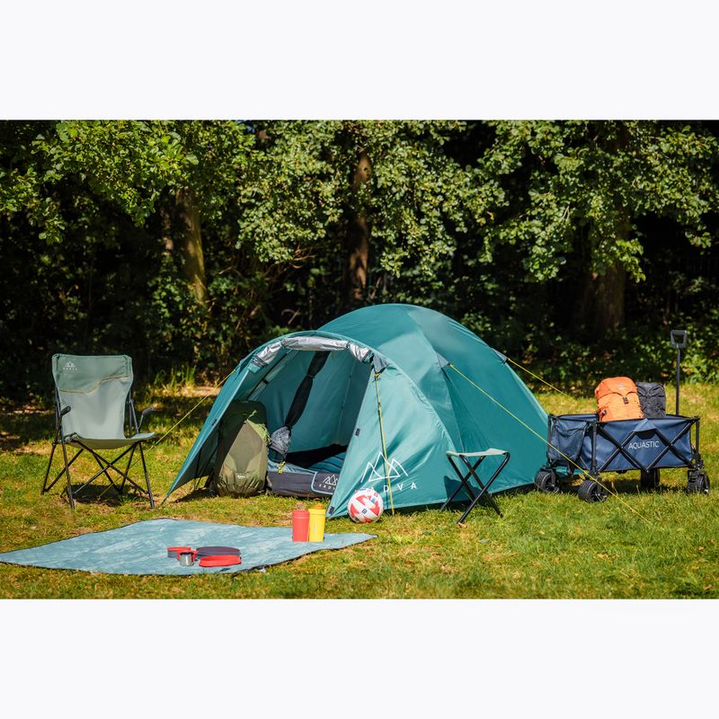 3-місний кемпінговий намет KADVA CAMPdome 3 зелений 6