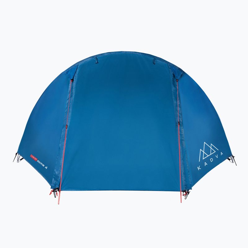 Палатка кемпінгова 4-місна KADVA CAMPdome 4 синя 2