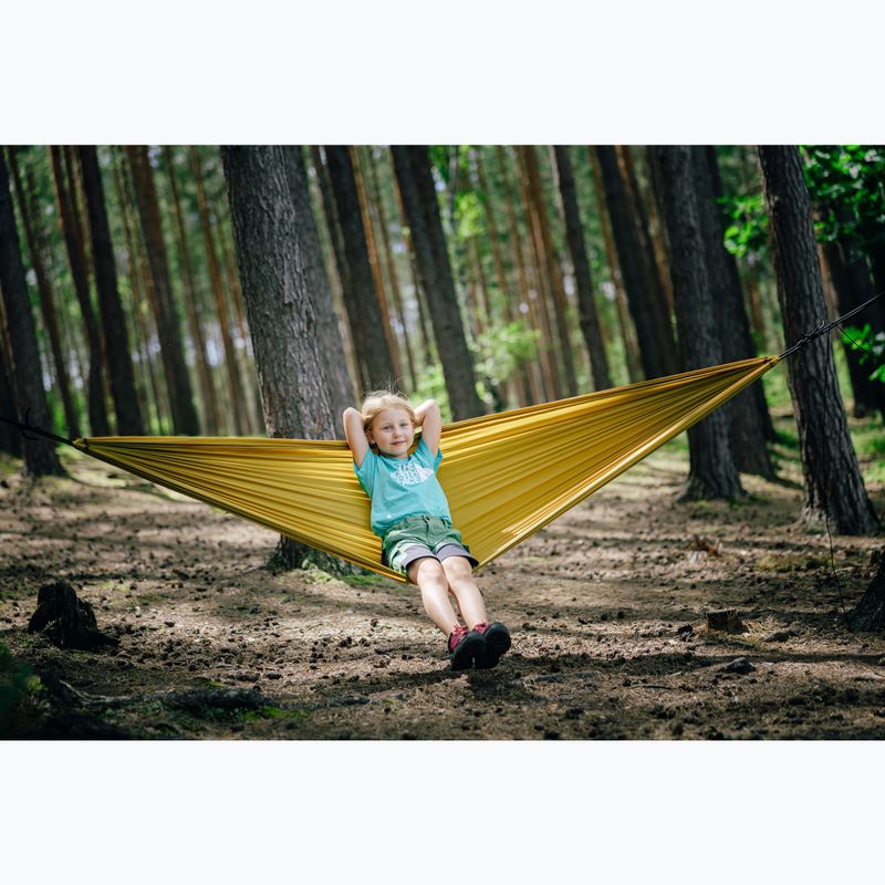Туристичний гамак KADVA Sailo Hammock ультралегкий жовтий 3