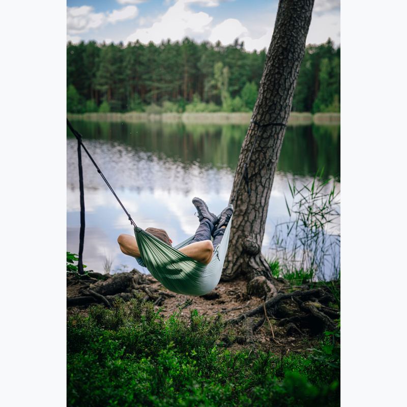 Туристичний гамак KADVA Sailo Hammock ультралегкий зелений 3
