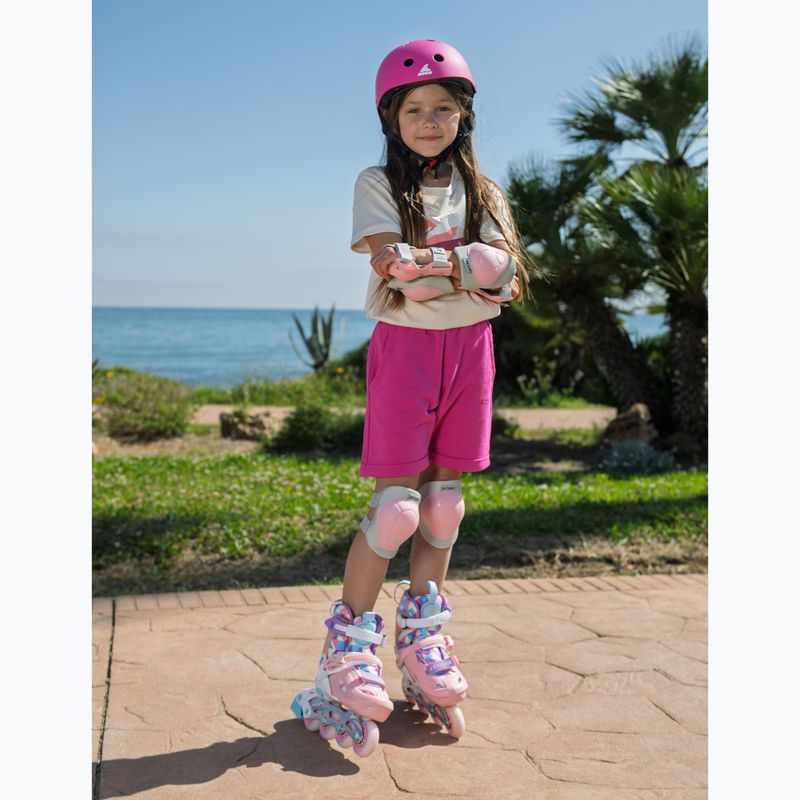 Комплект захисту  дитячий ATTABO Dodger Set рожевий 6