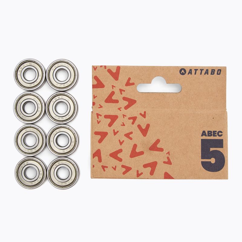 Підшипники ATTABO Bearings ABEC 5 8 шт. срібний