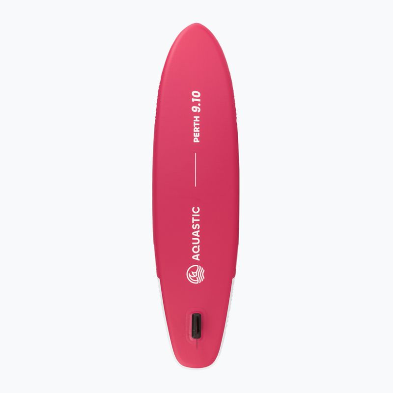 Набір дошка SUP надувна AQUASTIC Perth 9'10" pink 4