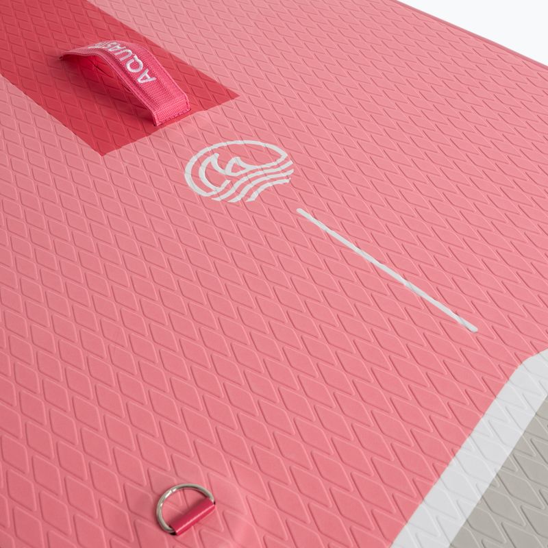 Набір дошка SUP надувна AQUASTIC Perth 9'10" pink 8