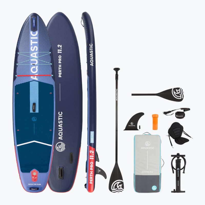Дошка SUP AQUASTIC Perth Pro 11'2" allround dark blue