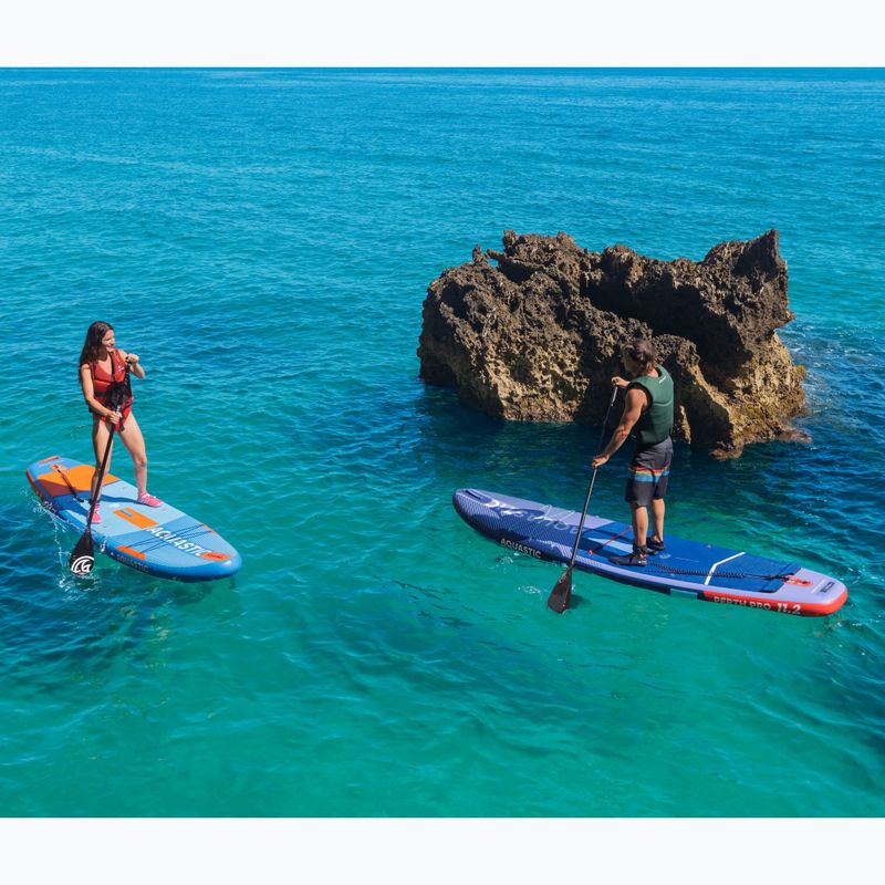 Дошка SUP AQUASTIC Perth Pro 11'2" allround темно-блакитний 21