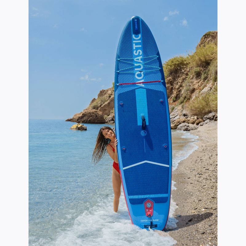 Дошка SUP AQUASTIC Perth Pro 11'2" allround темно-блакитний 22