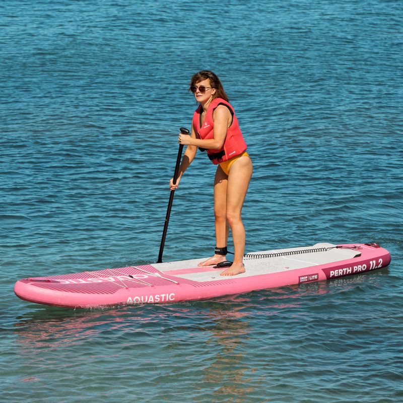 Дошка SUP AQUASTIC Perth Pro 11'2" all-round pink 24