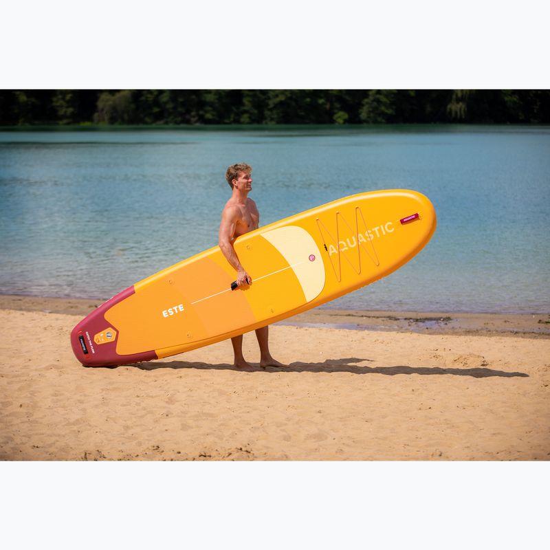 Набір дошка SUP надувна AQUASTIC This 12'0" orange 20