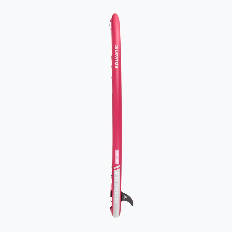 Набір дошка SUP надувна AQUASTIC Touring 11'6" pink 5
